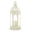 Accent Plus Vintage-Look Distressed Candle Lantern - 16 inches