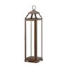 Accent Plus Speckled Copper Candle Lantern - 22 inches