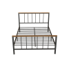 Metal Platform Bed frame with Headboard and Footboard,Sturdy Metal Frame, No Box Spring Needed(Full)
