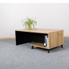 Simple Design Office Furniture Cabinet Small Size Filing Cabinet Wooden Tea Table