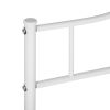 twin size single bed frame in white color for adult and children used in bedroom or dormitory with large storage space under the bed