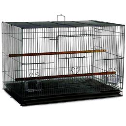 A & E Cages Flight Cage Black 24in X 16in 4pk