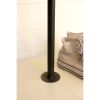 Tall Metal Shelf With Black Finish