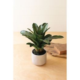 Artificial Succulent Plant In A Ceramic Pot