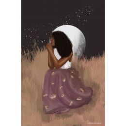 Art Prints -Luna's Reflection