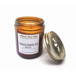Gingerbread House Wood Wick Soy Candle