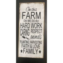 On This Farm We Do Hard Work.....