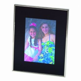 Newton 5" X 7" Photo Frame, Nickle Plated