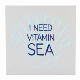 Canvas 12X12 I Need Vitamin Sea