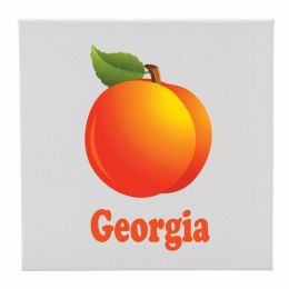 Canvas 12X12 Georgia (Peach)