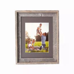 20"x23" Natural Weathered Grey Picture Frame with Plexiglass Holder