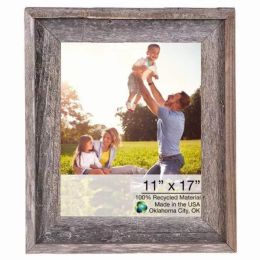 14"x20" Natural Weathered Grey Picture Frame