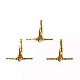 6.5" x 2.5" x 6.5" Wall Diver - Gold 3-Pack