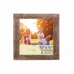 15"x15" Rustic Espresso Picture Frame