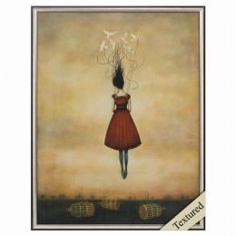 25" X 33" Silver Frame Suspension Of Disbelief