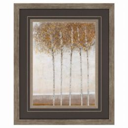 29" X 35" Woodtoned Frame Early Fall I