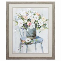 30" X 36" Woodtoned Frame Sweet Pickings