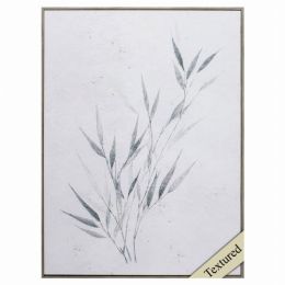 22" X 28" Woodtoned Frame Botanical Sketches IIi