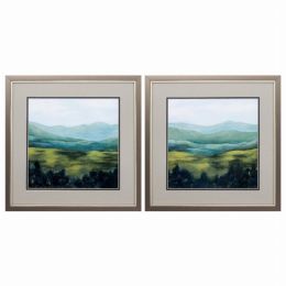 17" X 17" Metallic Bronze Frame Open Valley (Set of 2)