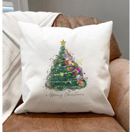 Christmas Tree Pillow Cover