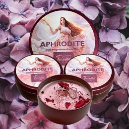Aphrodite Candle (Color: Pink, Country of Manufacture: United States)