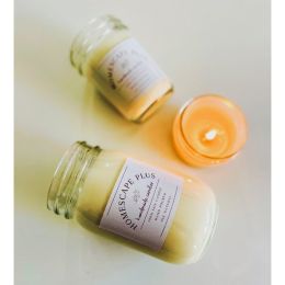 Soy Candles Infused with Essential Oil (Country of Manufacture: United States, Material: Cotton)