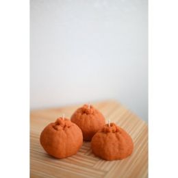 Orange Candle Collection (Color: Jasmine, Country of Manufacture: United States, Material: Cotton)