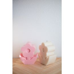 Bloom Candle Collection (Color: Jade, Country of Manufacture: United States, Material: Cotton)