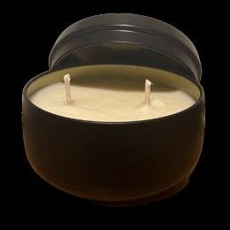 Double Wick Candles - Crystal Waters (Color: Black, Country of Manufacture: United States)