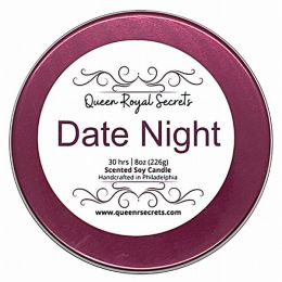 Double Wick Candles - Date Night (Color: White, Country of Manufacture: United States, Material: Resin)