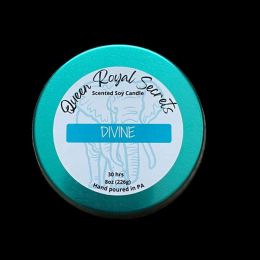 Double Wick Candles - Divine (Color: Teal, Country of Manufacture: United States)