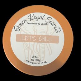 Double Wick Candles - Let's Chill (Color: Red, Country of Manufacture: United States)