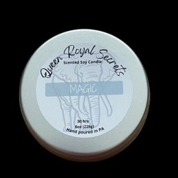 Double Wick Candles - Magic (Color: Teal, Country of Manufacture: United States)