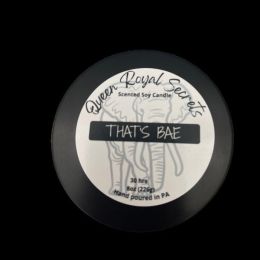 Double Wick Candles - That's Bae (Color: Teal, Country of Manufacture: United States)