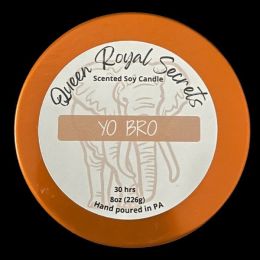 Double Wick Candles - Yo Bro (Color: Teal, Country of Manufacture: United States)