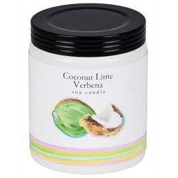 Scented Soy Candle (Color: Lemon, Country of Manufacture: United States, Material: Cotton)