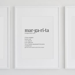 Margarita Wall Art Print (Color: Bazaar, Country of Manufacture: United States, Material: Paper)