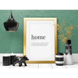 Home - Greeting Card/Wall Art Print (Color: Bazaar, Country of Manufacture: United States)