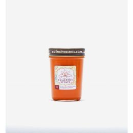 Peach Soy Candle (Color: Peach, Country of Manufacture: United States)