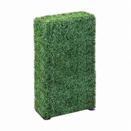 Artificial Boxwood Freestanding Hedge (3 Sizes) (Color: Red, Country of Manufacture: United States)