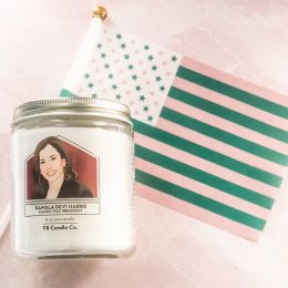 Madame VP Kamala Harris Candle (Color: Amber, Country of Manufacture: United States, Gender: Women)