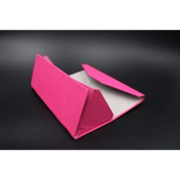 Adorable Solid Color Leather Glasses Case (Color: Purple, Country of Manufacture: United States, Material: Leather)