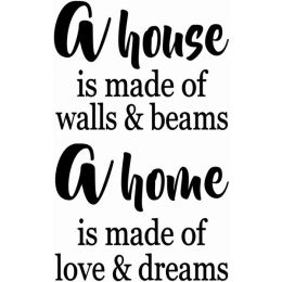 A Home Is (Country of Manufacture: United States)