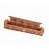 Celestial Wood Incense And Cone Burner, Ash Catcher With Storage