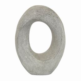 Plutus Brands Sculpture in Colored Porcelain (Color: Silver, Country of Manufacture: United States, Material: Porcelain)