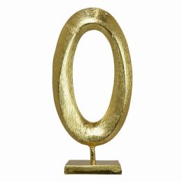 Plutus Brands Metal Sculpture in Colored Metal (Country of Manufacture: United States, Material: Metal)