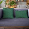 Plutus Lux Velvet Shiny Velvet Luxury Throw Pillow