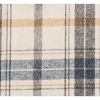 Plutus Plaid Rendezvous Luxury Throw Motif Pillow