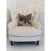 Plutus Floral Throw Pillow