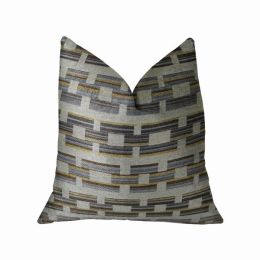 Plutus Handmade Luxury Pillow (Color: Gray, Country of Manufacture: United States, Material: Polyester)